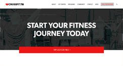 Desktop Screenshot of crossfit718.com